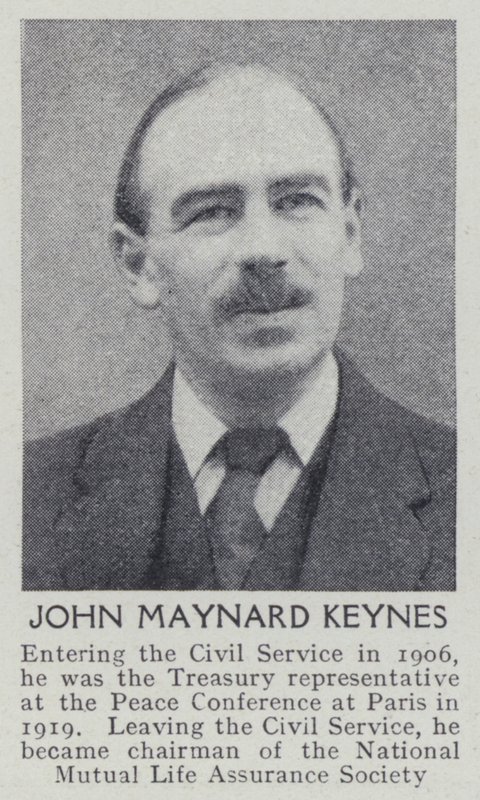 John Maynard Keynes von English Photographer