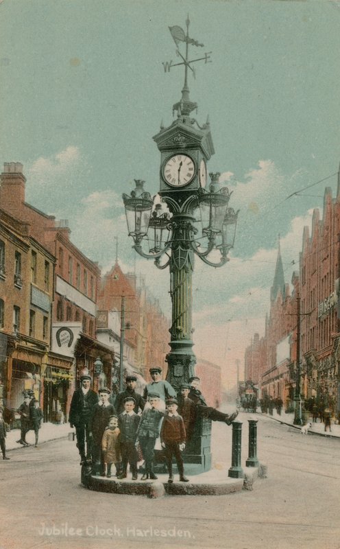 Jubilee-Uhr, Harlesden von English Photographer