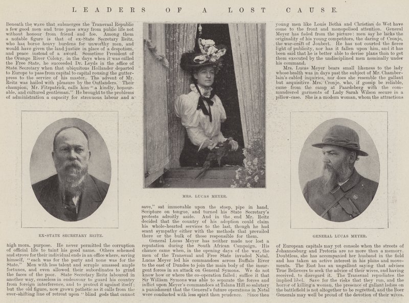 Führer einer verlorenen Sache von English Photographer