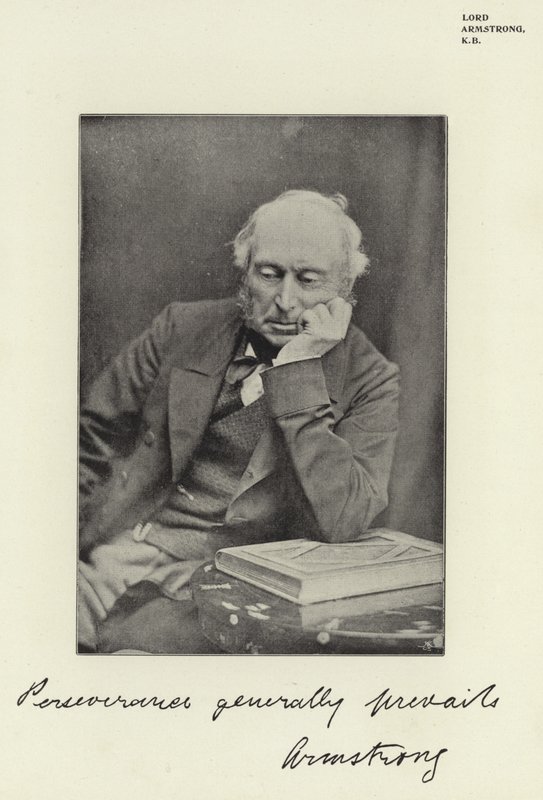Lord Armstrong, KB von English Photographer