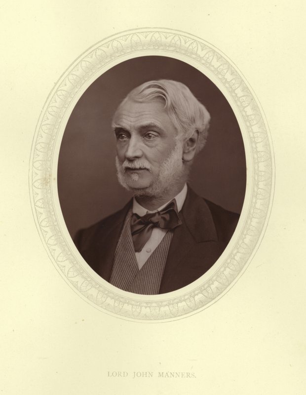 Lord John Manners von English Photographer