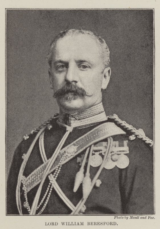 Lord William Beresford von English Photographer