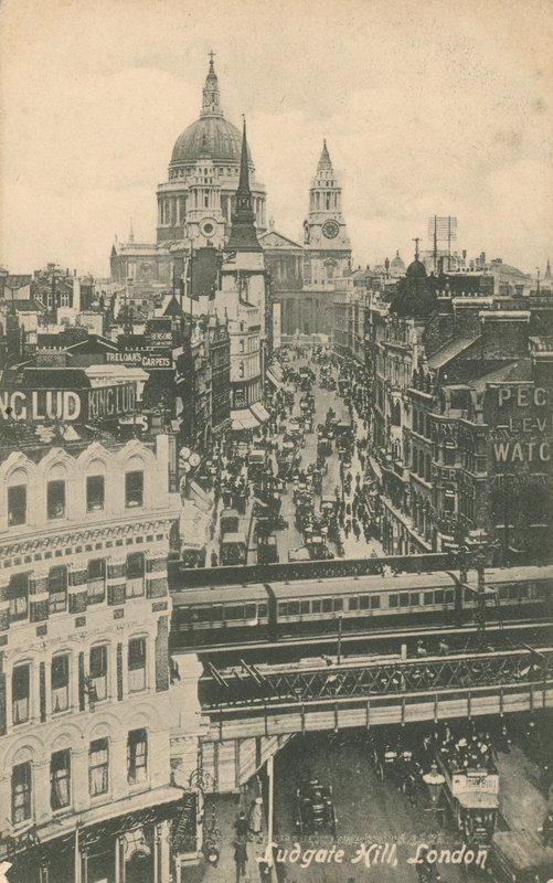 Ludgate Hill, London von English Photographer