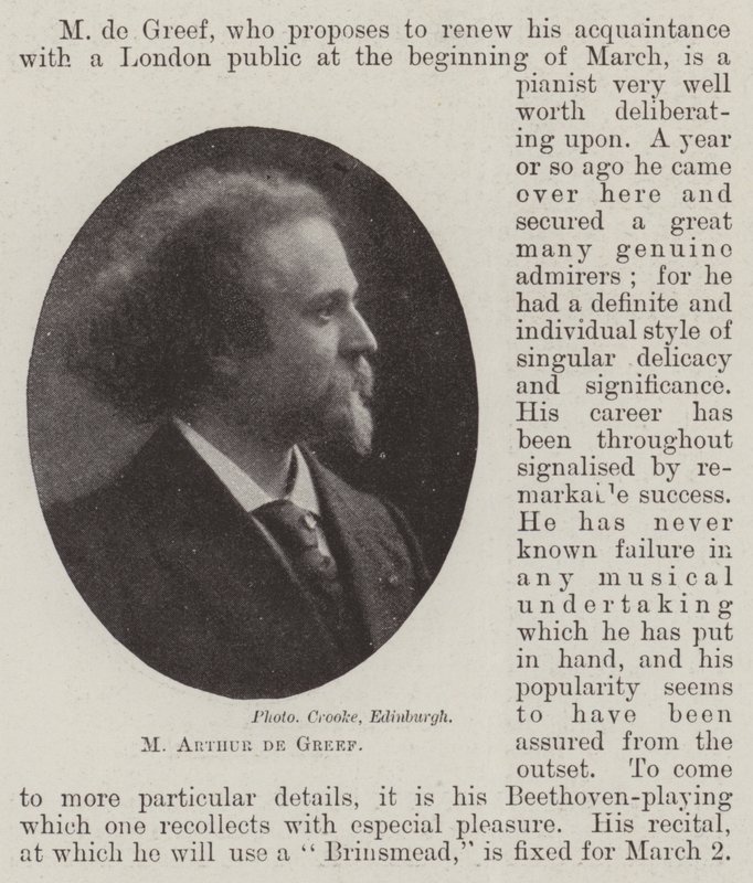 M Arthur de Greef von English Photographer