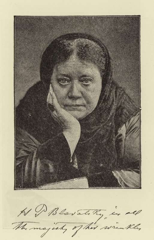 Madame Blavatsky von English Photographer