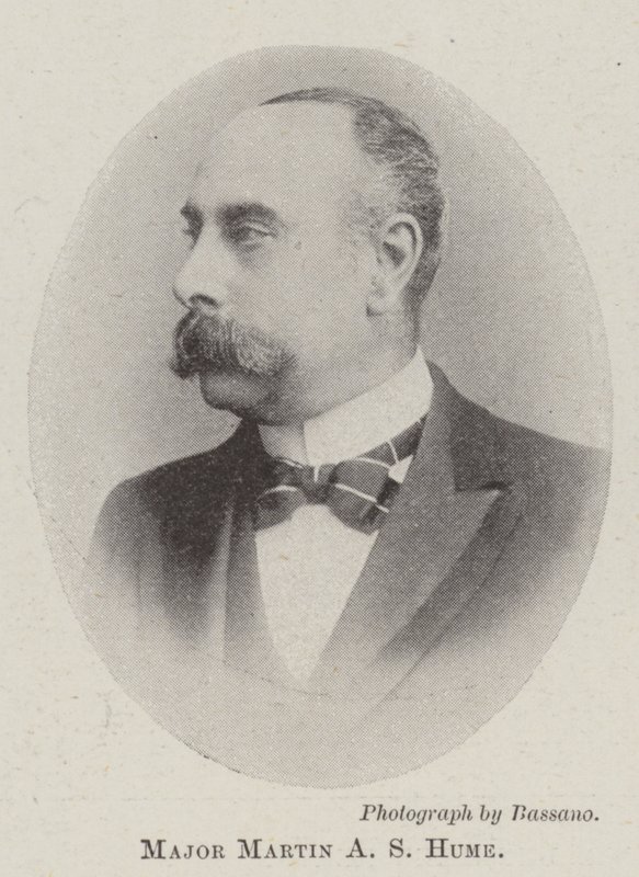 Major Martin A. S. Hume von English Photographer