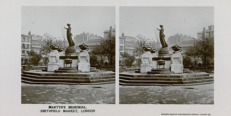 Märtyrermemorial, Smithfield von English Photographer