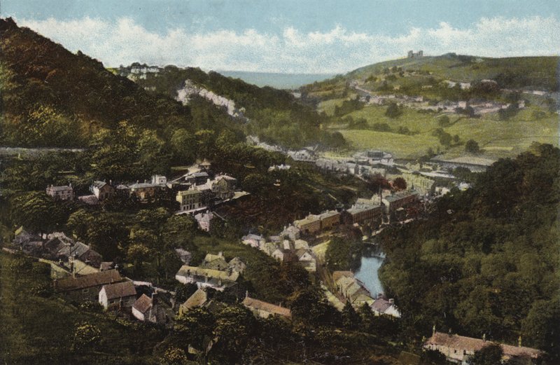 Matlock Bath, Gesamtansicht von English Photographer