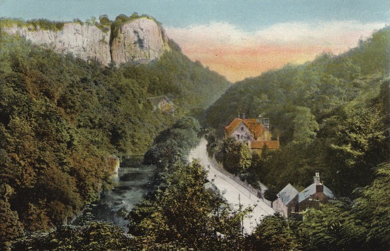 Matlock Bath, The High Tor von English Photographer