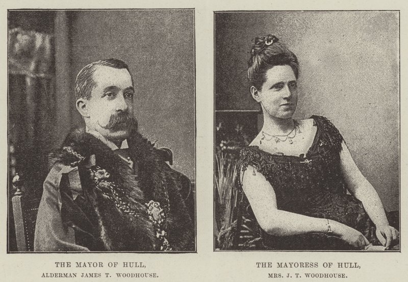 Bürgermeister und Bürgermeisterin von Hull von English Photographer