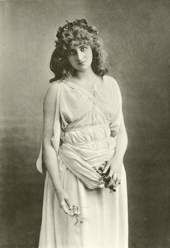 Miss Mary Anderson als Perdita (Gravur) von English Photographer