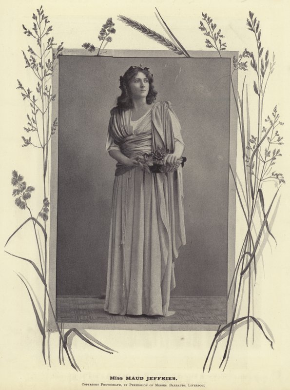 Miss Maud Jeffries von English Photographer
