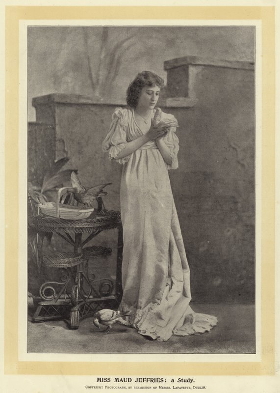 Miss Maud Jeffries: eine Studie von English Photographer
