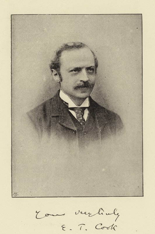 Mr Edward T Cook von English Photographer