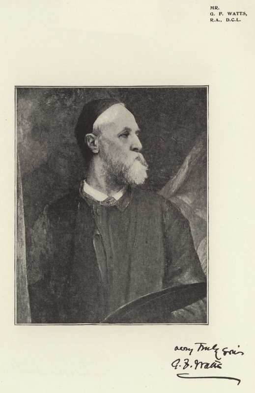 G F Watts von English Photographer