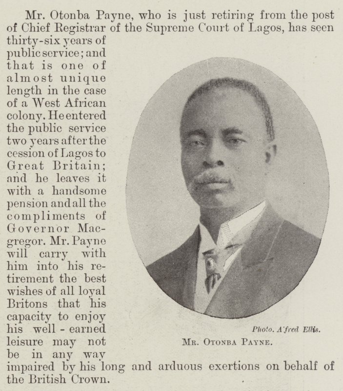 Herr Otonba Payne von English Photographer