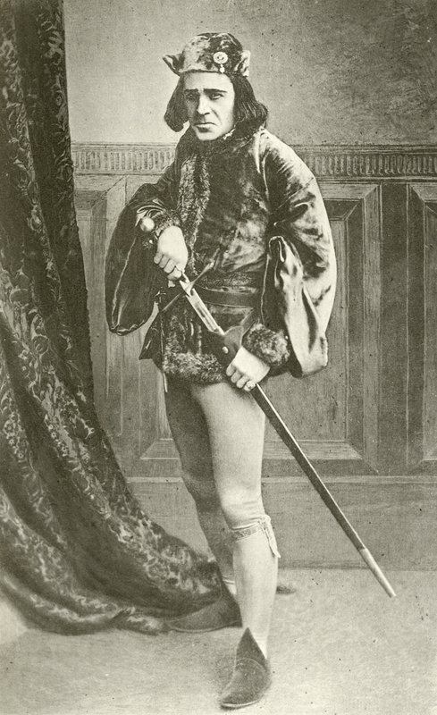 Mr Richard Mansfield als Richard III (Gravur) von English Photographer
