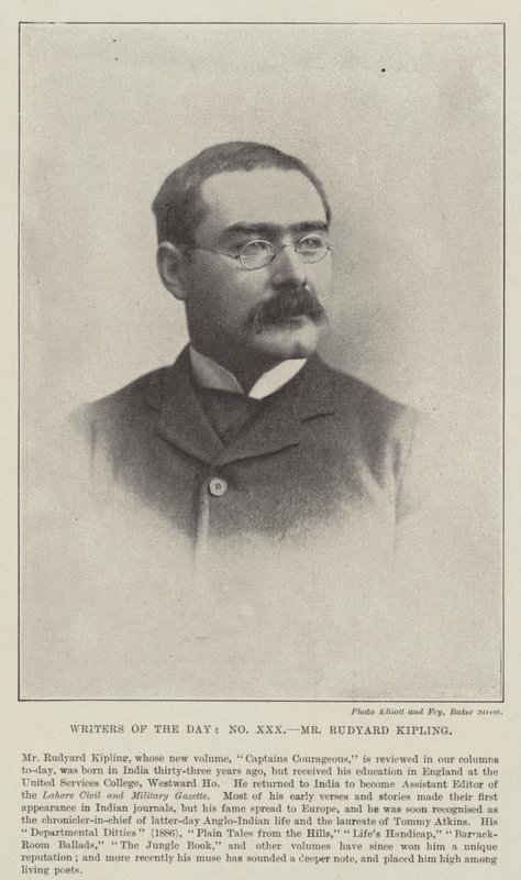 Herr Rudyard Kipling von English Photographer