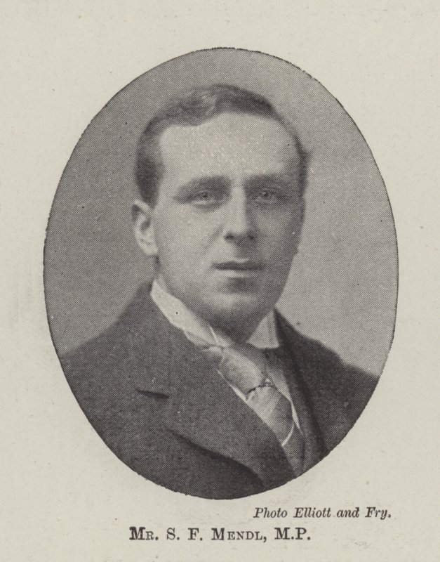 Mr. S. F. Mendl, MP von English Photographer