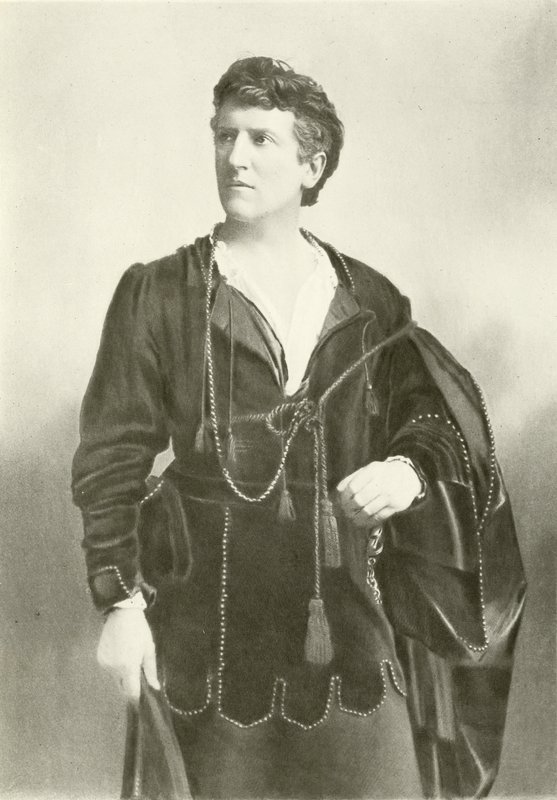 Mr Wilson Barrett als Hamlet (Gravur) von English Photographer