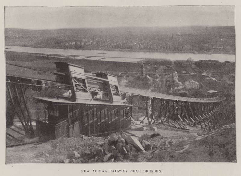Neue Luftseilbahn bei Dresden von English Photographer