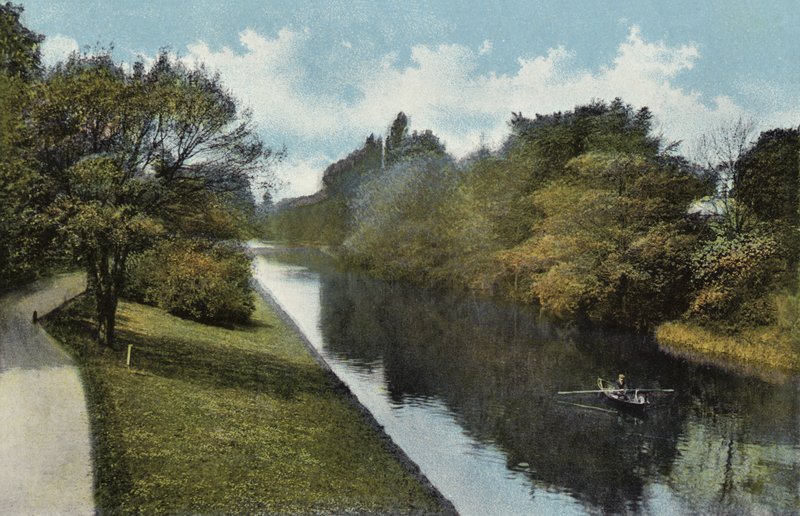 New River Walk, Leamington von English Photographer