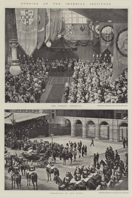 Eröffnung des Imperial Institute von English Photographer