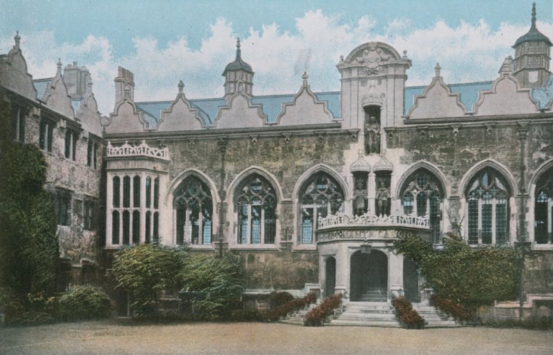 Oriel College von English Photographer