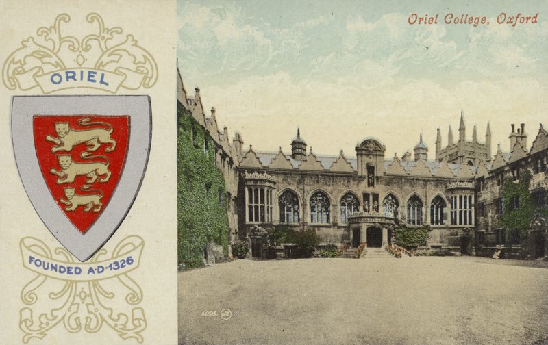 Oriel College, Oxford von English Photographer