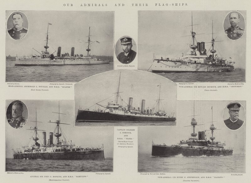 Unsere Admiräle und ihre Flaggschiffe von English Photographer