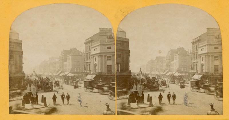 Oxford Street, Regent Circus, London von English Photographer