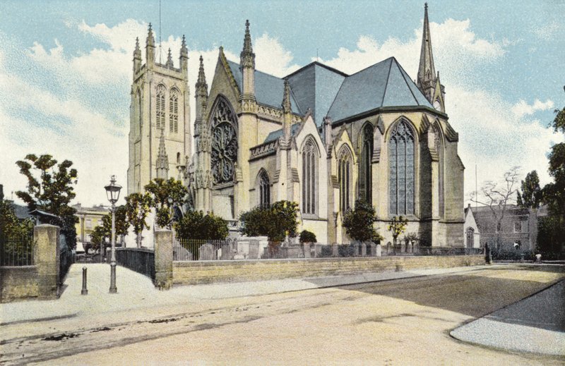 Pfarrkirche, Leamington von English Photographer