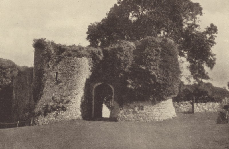 Penrice Castle, das Torhaus von English Photographer