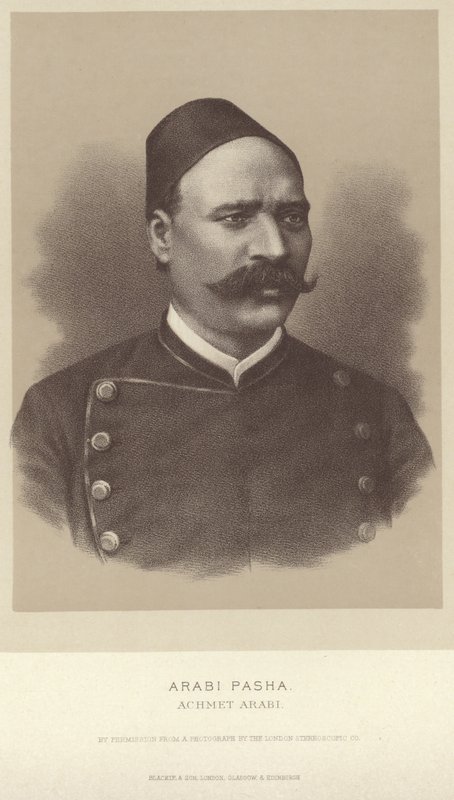Porträt von Arabi Pascha von English Photographer