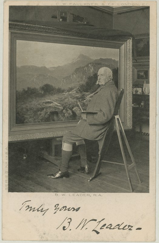 Porträt von Benjamin Williams Leader von English Photographer