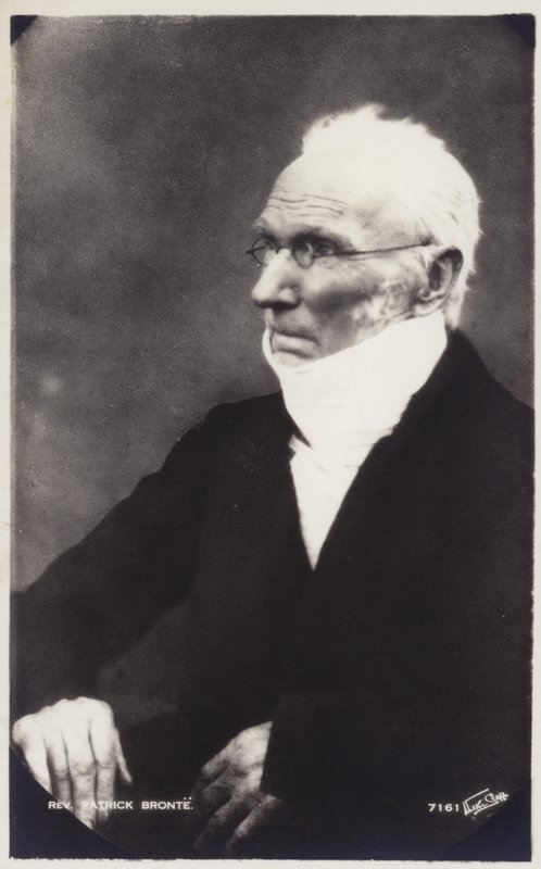 Porträt von Reverend Patrick Brontë von English Photographer