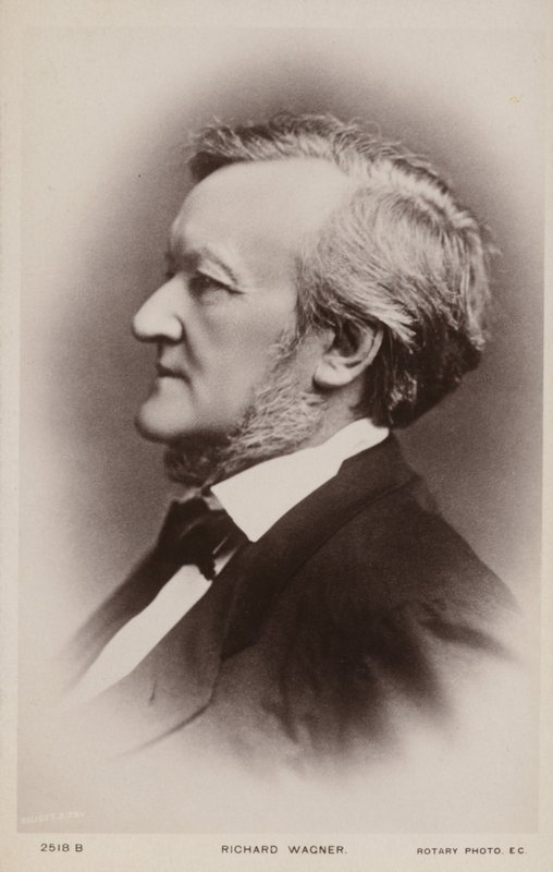 Porträt von Richard Wagner von English Photographer