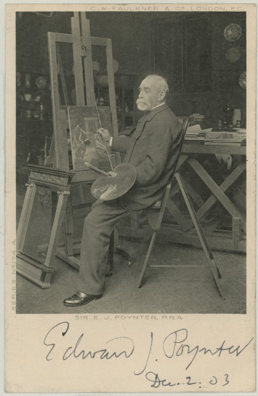 Porträt von Sir Edward J Poynter von English Photographer