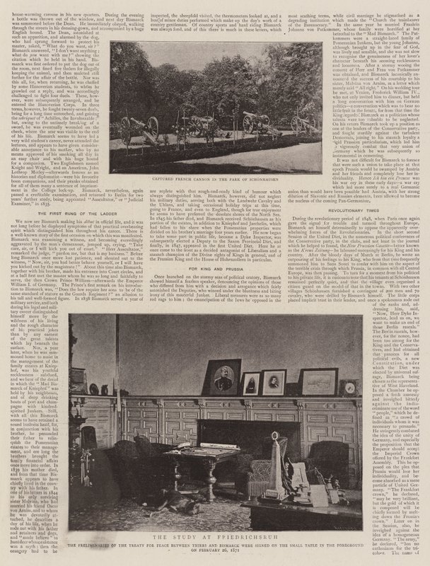 Fürst Bismarck von English Photographer