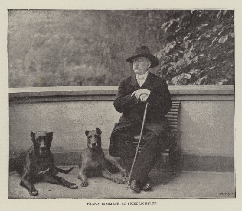 Prinz Bismarck in Friedrichsruh von English Photographer