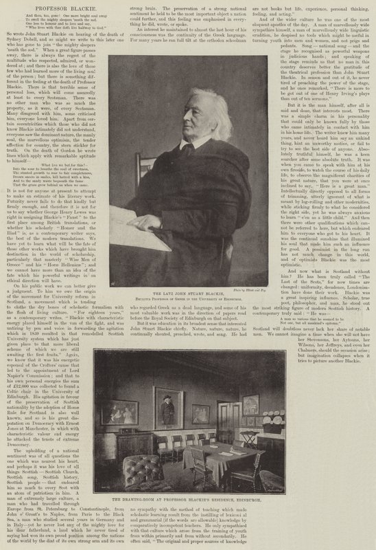 Professor Blackie von English Photographer