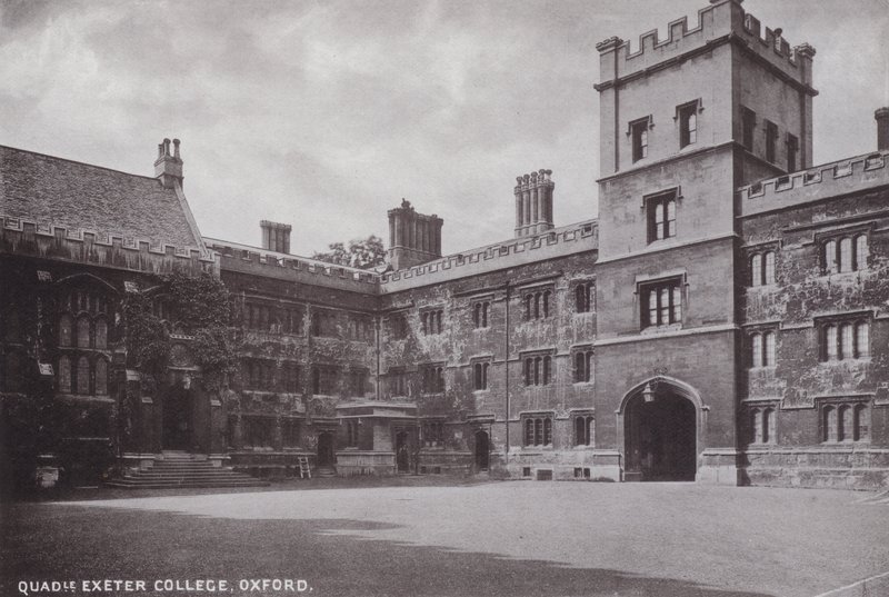 Quadrangle Exeter College, Oxford von English Photographer