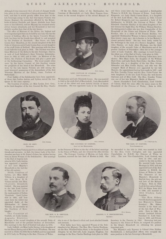 Königin Alexandras Haushalt von English Photographer