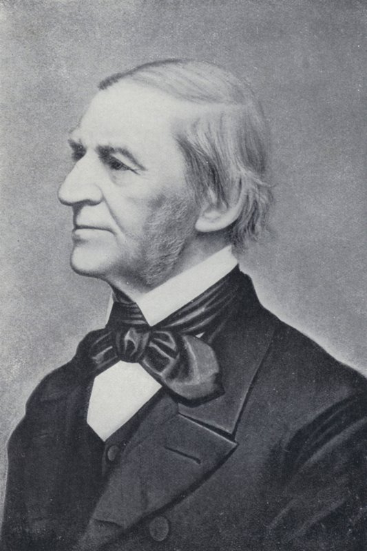Ralph Waldo Emerson von English Photographer