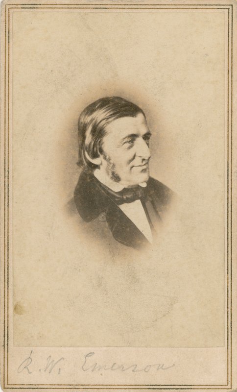 Ralph Waldo Emerson von English Photographer