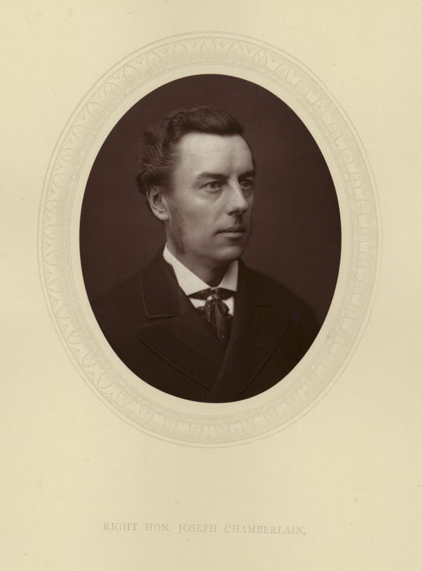Der ehrenwerte Joseph Chamberlain von English Photographer
