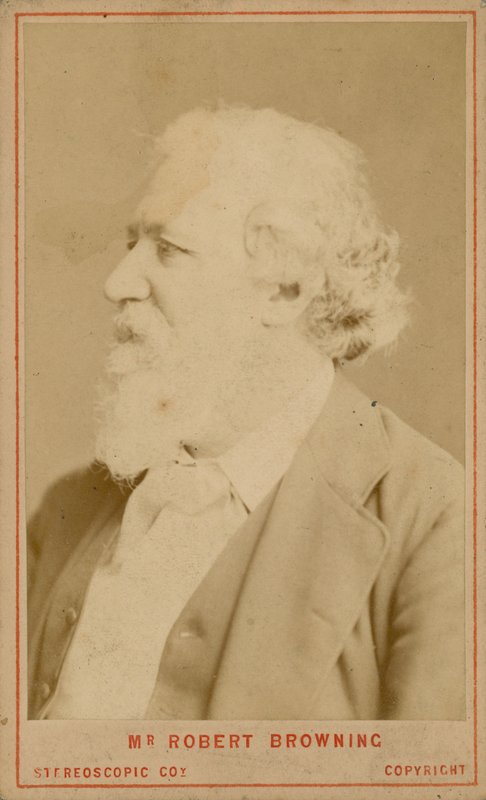 Robert Browning, Dichter von English Photographer