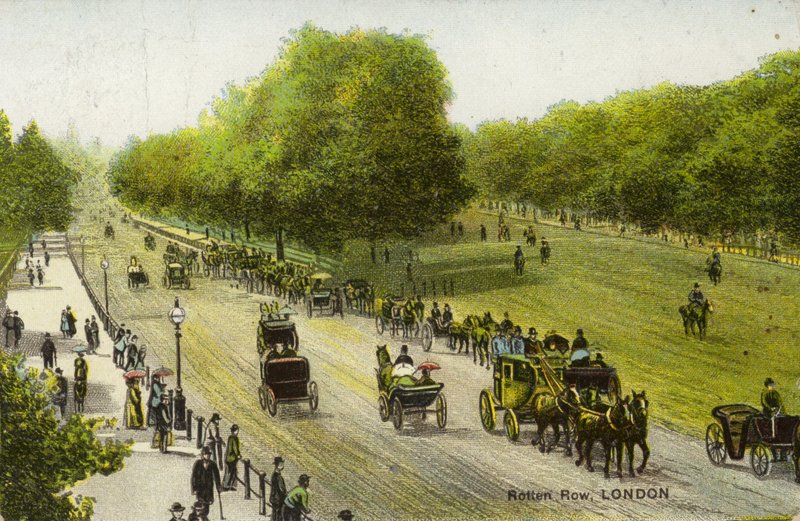 Rotten Row, London von English Photographer