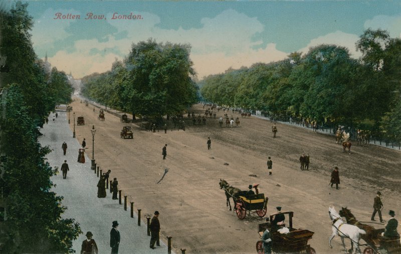 Rotten Row, London von English Photographer