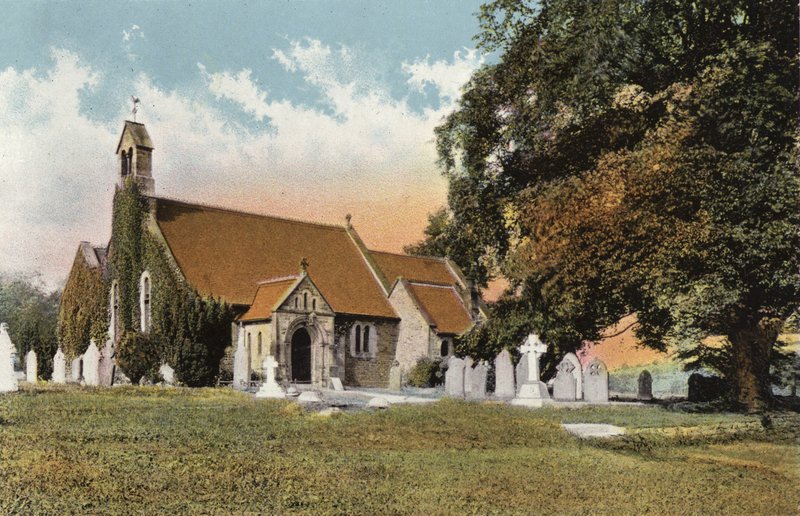 Rowsley Kirche von English Photographer